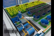 數字養(yǎng)殖沙盤模型，稻魚共生模式打造數字漁業樣板